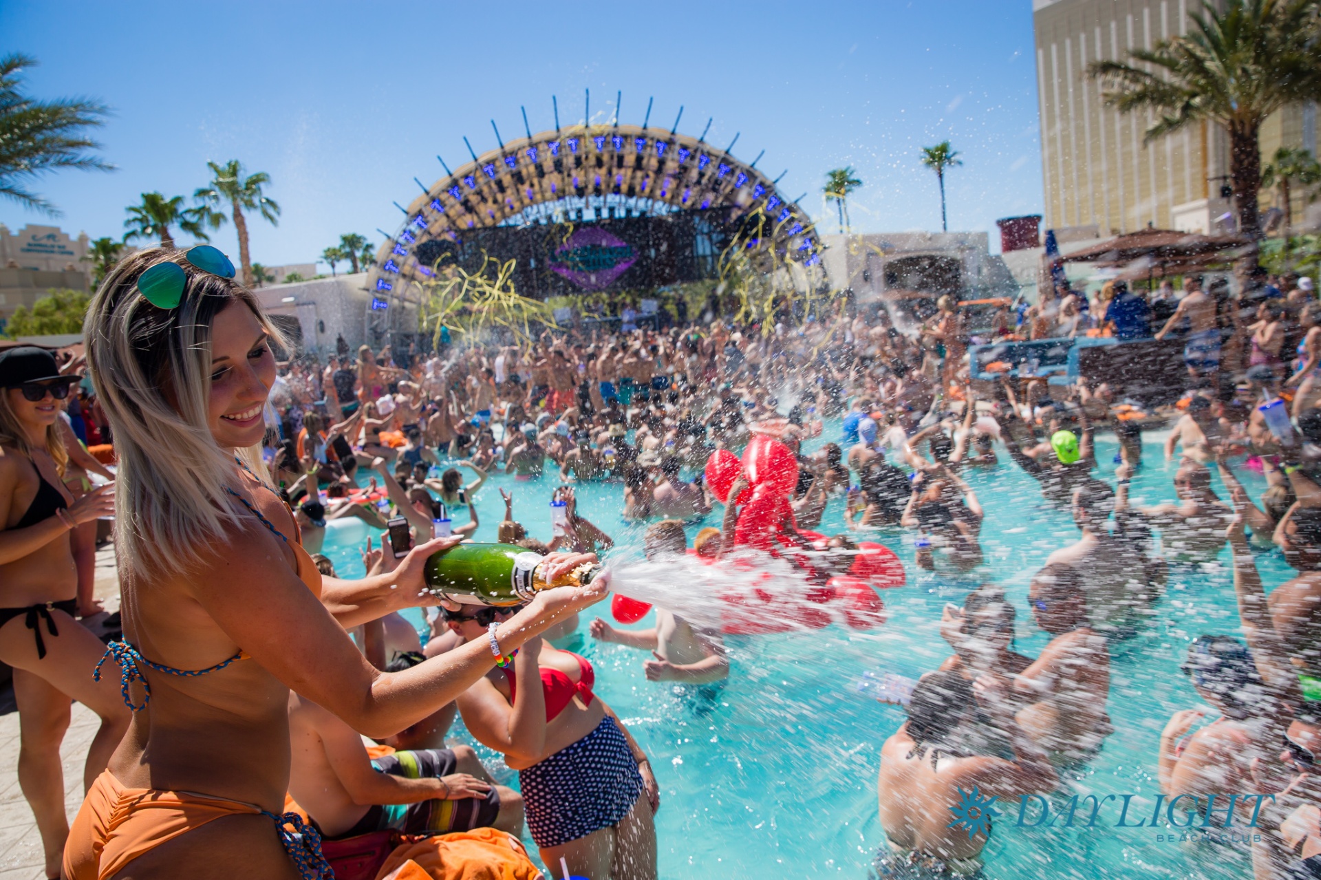 Las Vegas pool event